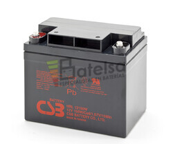 Batería CSB HRL12150W 12 Voltios 40 Amperios Larga Vida